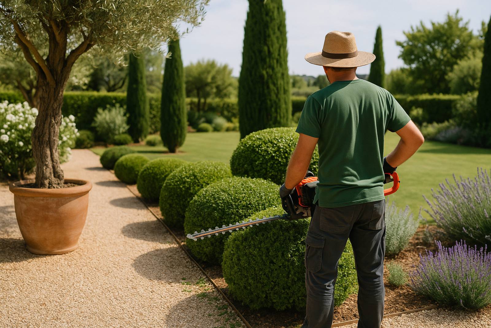 Entretien de jardin défiscalisable à Saint-Rémy-de-Provence et dans les Alpilles