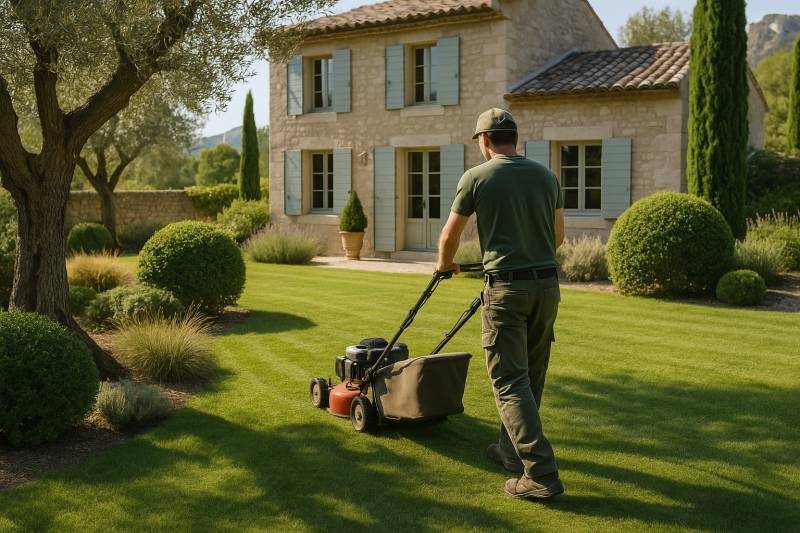 Contrat d’entretien d’espace vert dans les Alpilles
