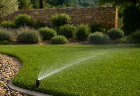 Notre zone d'activité pour ce service Conception de jardin sur-mesure avec oliviers centenaires et système d’arrosage connecté par un paysagiste à